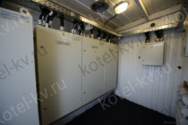 Электрощитовая блочной котельной Электрощитовая котельной блочной